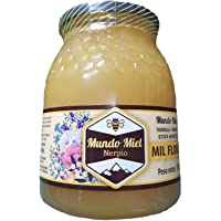 Los mejores  - Miel de abeja Natural. RECIÉN CRISTALIZADA. Cruda y Pura Mil Flores. Directa del Apicultor. Nerpio- Sierra del Segura…